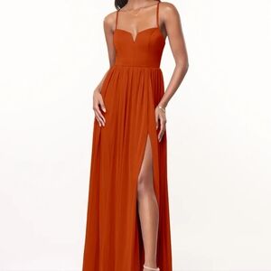 NWT Azazie Paprika Color Bridesmaid Dress